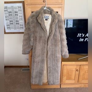 Boulevard East Tan Fur Coat